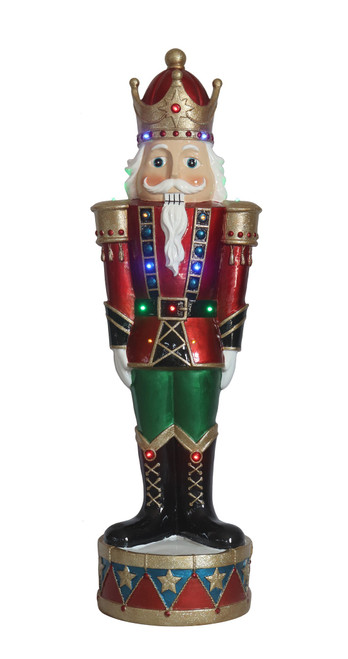 Nutcracker with LED 29x25x93cm