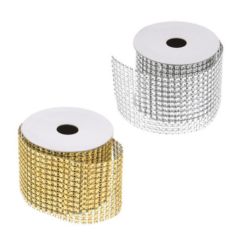 Ribbon Diamante 2 Ast 5.97Cm