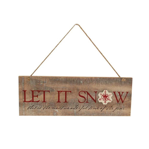 Let it Snow Hanging Sign  (12/24)