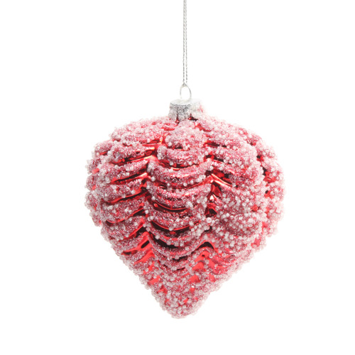 100mm Glass Onion w/Frost Red