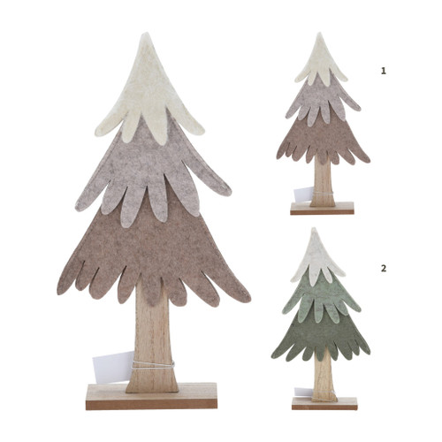 Tree 30Cm On Base 2Ass