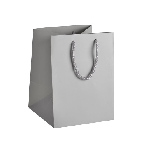 Hand Tie Bag Glacier Grey H25cm Single