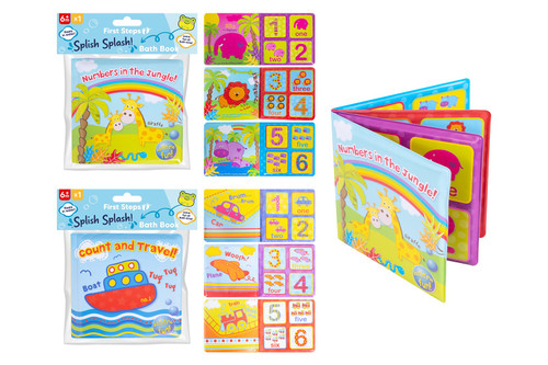 Bath Book 2/Ass 13.5X12.7Cm (Vat Free) 