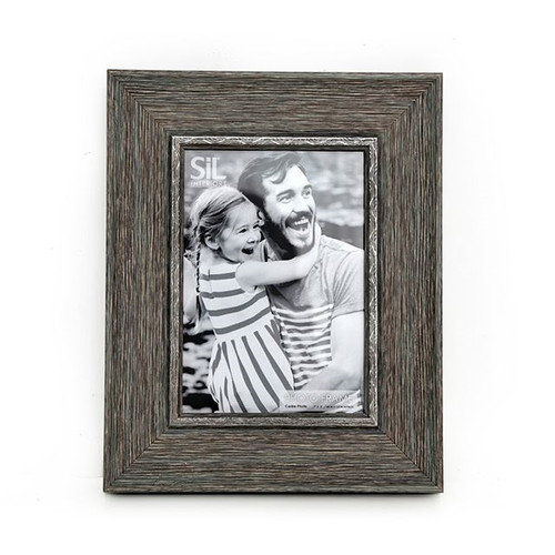 Grey Wood Effect Frame 5X7