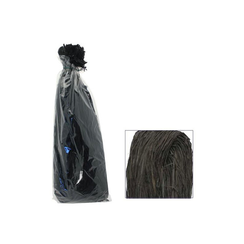 250g Black Raffia (1/25)  3607