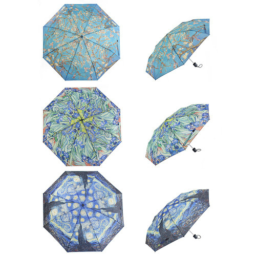 Folding Umbrella Artists 3Asst