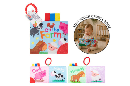 Baby'S First Cloth Crinkle Book