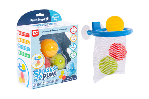 Bath Basket Ball With 3 Sensory Balls