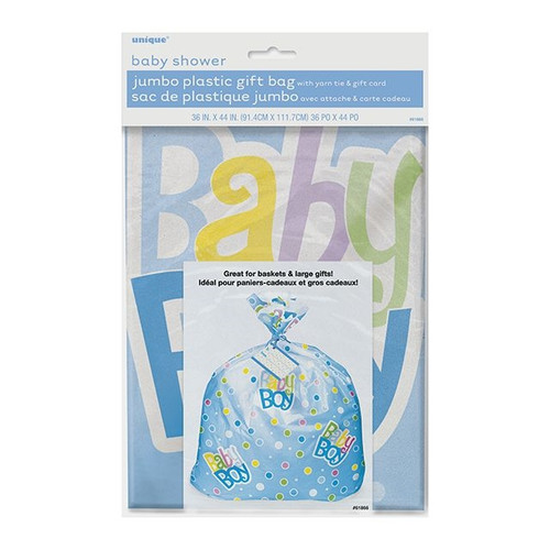 Jumbo Baby Gift Bag Blue