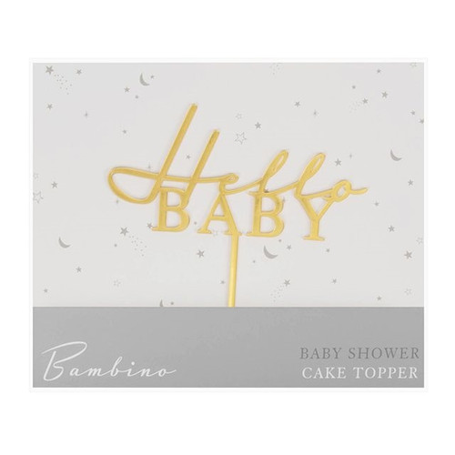 Hello Baby Cake Topper