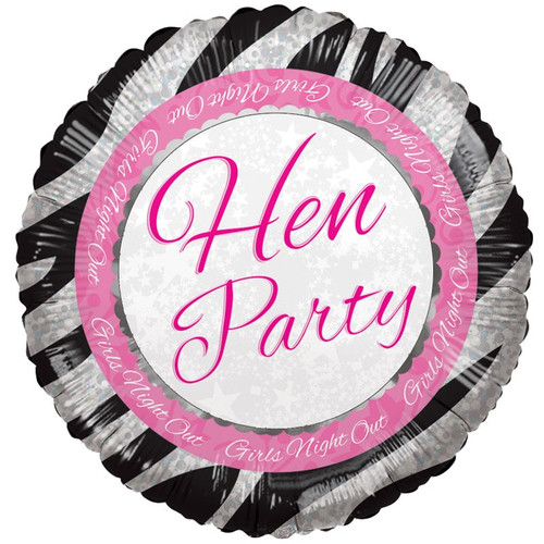 18" Hen Party Foil Balloon