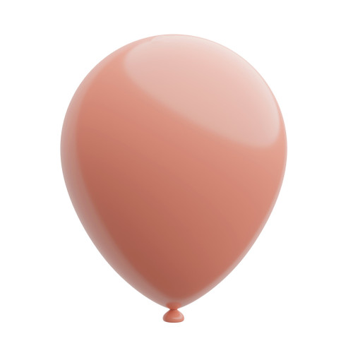 Rose Gold Latex Balloons pk of 8