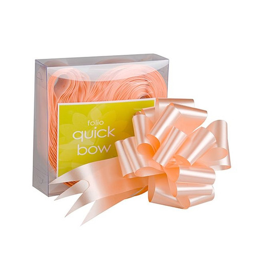 Pull Bows Peach 50 mm 20 Pack