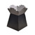 Living Vase Black x30