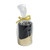 Ombre Pillar Candle Black 10 cm