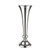 Trumpet Vase Silver 60 cm from Country Baskets