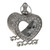 Marrakech Heart Lantern Small from Country Baskets