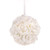 Foam Rose Pomander Hanging White