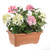 Hydrangea Planter Pink & Cream 41 cm