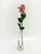 Prize Artificial Rose Bud Pink 63 cm from Country Baskets