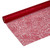 Organza Roll Rose Design Christmas Red