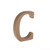 MDF Letter C