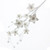 Forget Me Not Leaf Spray Pearl 26 cm