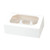 Muffin Cake Box White 6Pc