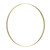 Metal Hoop Champagne 60 cm