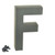 Floral Foam Letter F from Country Baskets