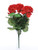 Artificial Geranium Bush Red 36 cm