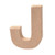 Paper Mache Mini Letter J