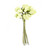 Rose Bud Bunch Ivory 18 cm