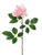 Artificial Premium Single Stem Pink Rose 71 cm