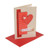 Florist Handmade Card Valentines from Country Baskets