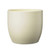 Basel Fashion Ceramic Pot Matt Cream H10 cm from Country Baskets