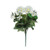 Artificial Geranium Bush Cream 36 cm