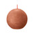 Bolsius Rustic Ball Candle 76mm - Rusty Pink
