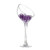 Glass Slanted Bowl Vase 42 cm from Country Baskets