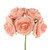 Artificial Rose Bunch Peach 10 cm from Country Baskets