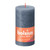 Bolsius Rustic Shine Pillar Candle 130 x 68 - Twilight Blue