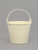 Zinc Bucket Cream 9.5 cm