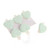 Heart Peg Mint Set Of 6