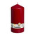 Bolsius Pillar candle Wine Red, single in cello (200 mm x 98 mm) from Country Baskets