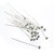 Diamante Corsage Pin Iridescent 4 cm