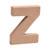 Paper Mache Mini Letter Z