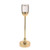 Duchess Curved Metal Candle Stand Gold 39.5 cm