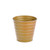 Blaze Pot Line gold 12 cm from Country Baskets