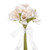 Artificial Peony Bouquet Ivory 30 cm