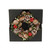 30cm Snowy Cone/Red Apples wreath